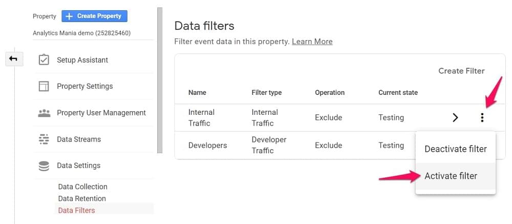 Data Filters