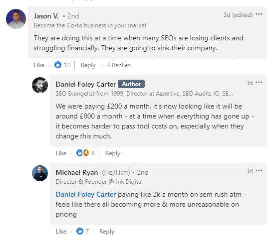 ahrefs and semrush pricing