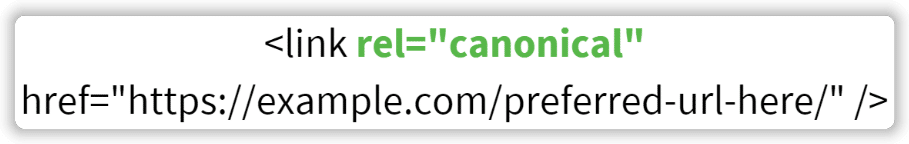 Canonical Tag