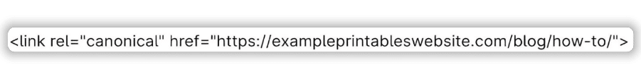 ''How-to'' canonical tag