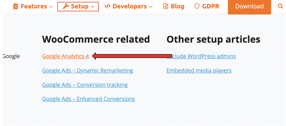 Screengrab of gtm4wp.com site's homepage
