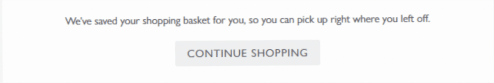 generic system-generated message showing for add to cart
