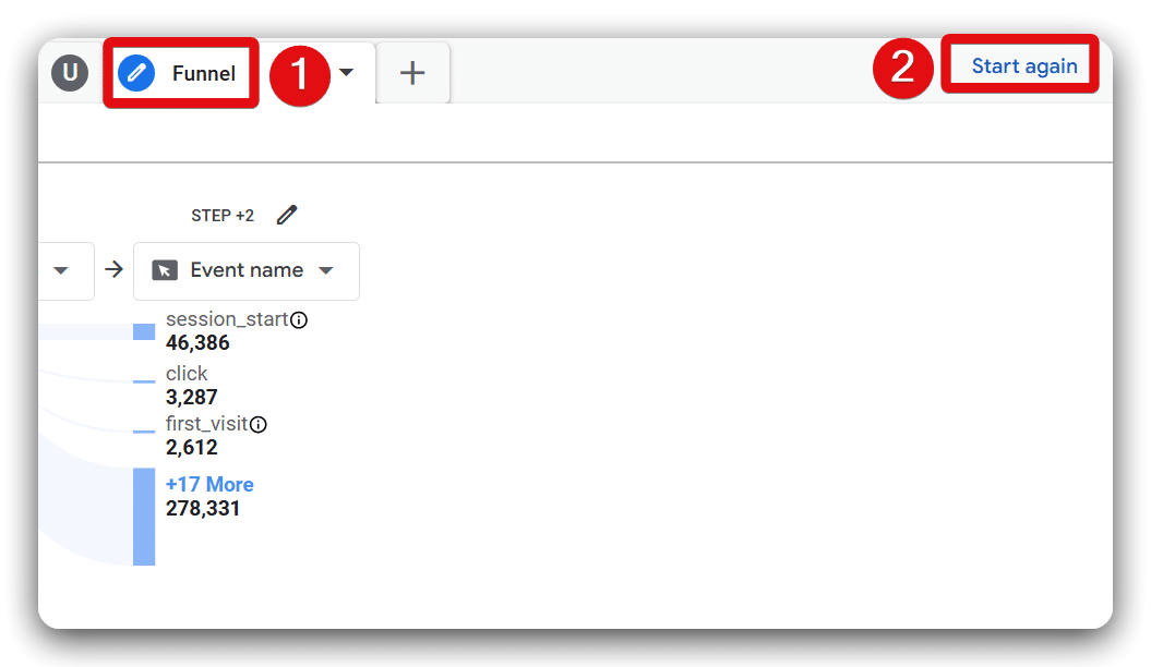 Creating a new path exploration report