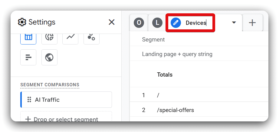 Duplcating and renaming a ga4 report