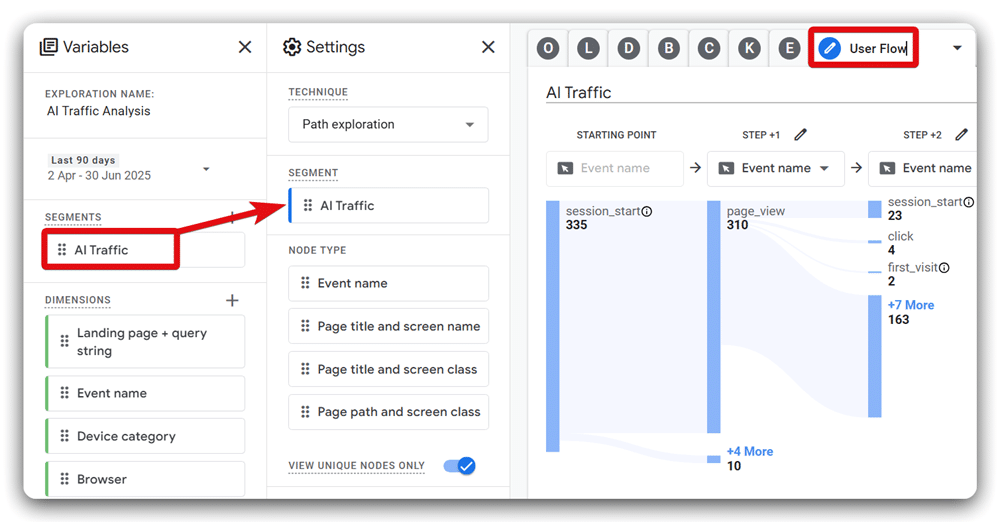 Renaming the funnel exploration reoprt