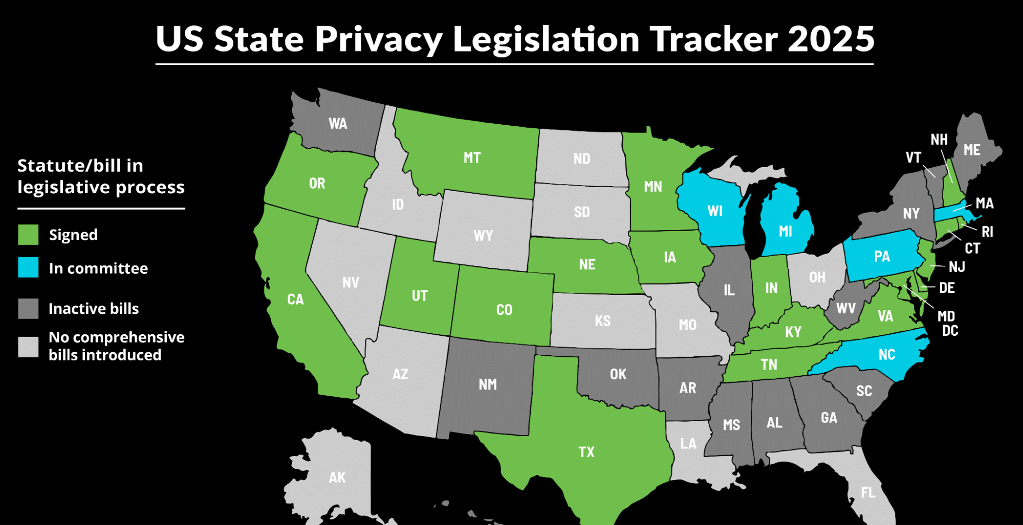 Image of a US State Privacy Legislation Tracker